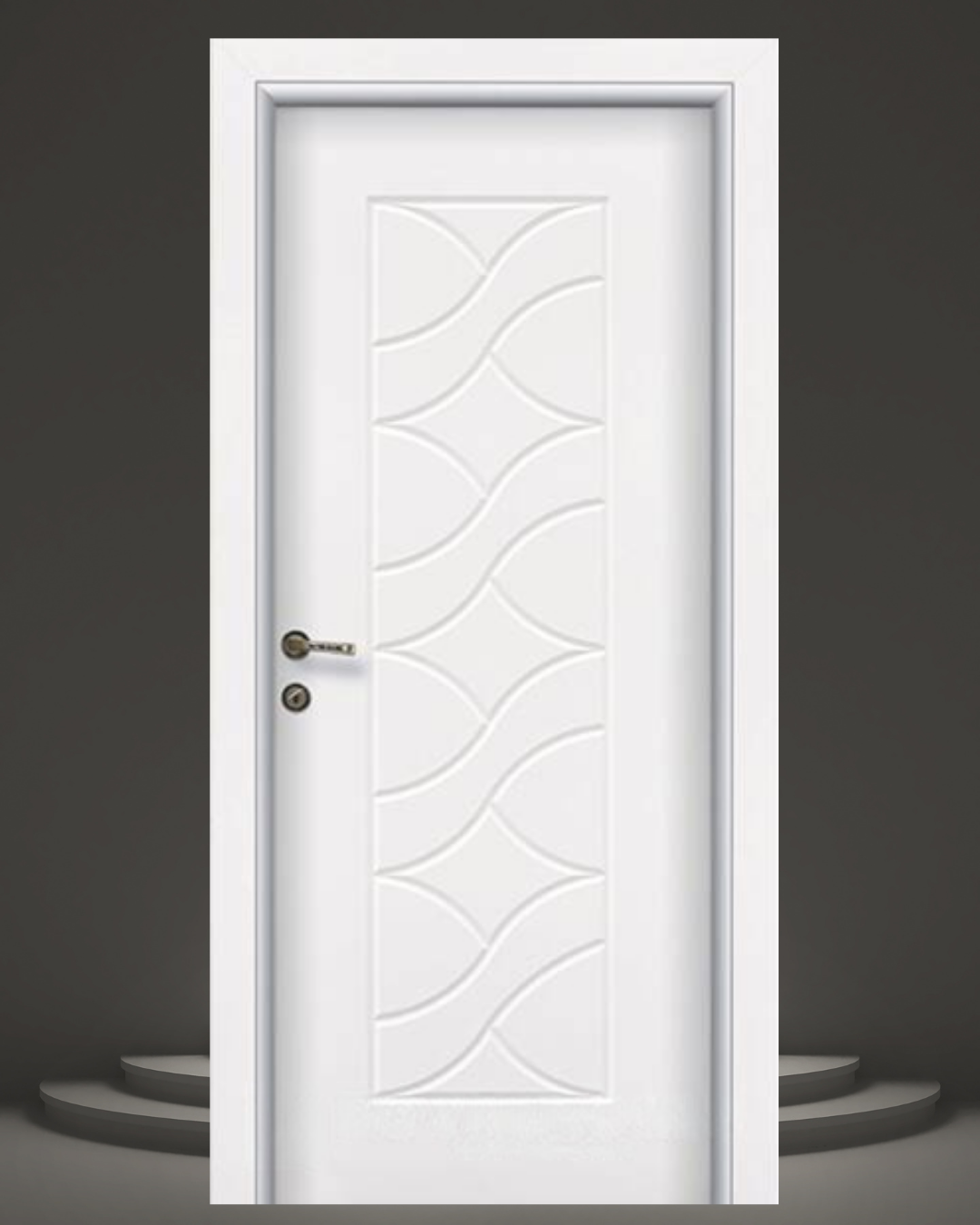 SOFT BEYAZ YILDIZ DESEN PVC 